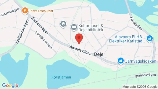 Apartments for rent i Forshaga - kort over placeringen
