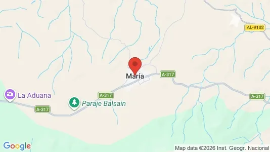 Apartments for rent i María - kort over placeringen