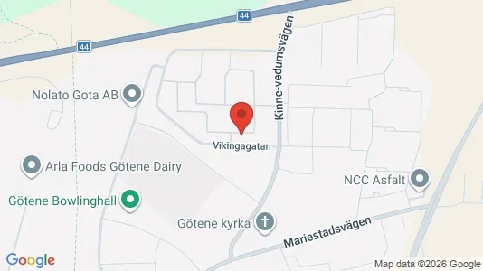 Apartments for rent i Götene - kort over placeringen