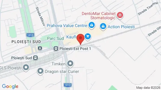 Apartments for rent i Ploieşti - kort over placeringen