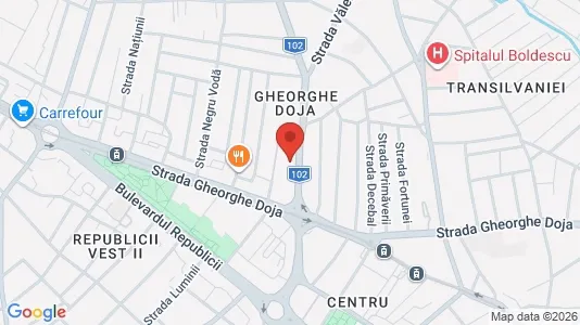 Apartments for rent i Ploieşti - kort over placeringen