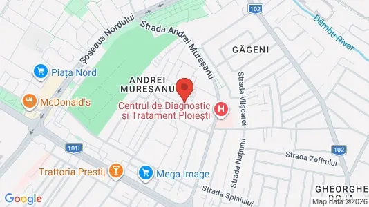 Apartments for rent i Ploieşti - kort over placeringen