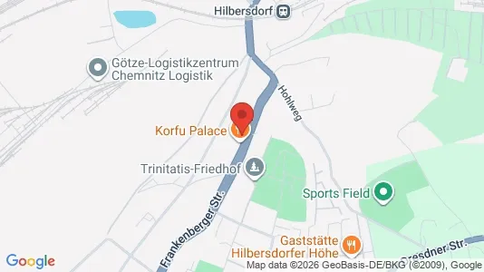 Apartments for rent i Chemnitz - kort over placeringen