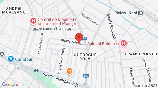 Apartments for rent i Ploieşti - kort over placeringen