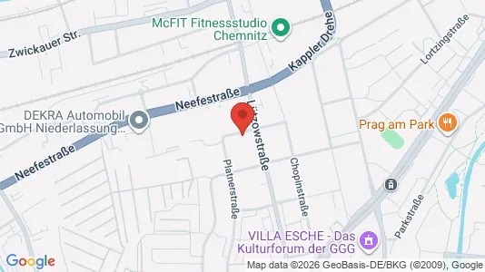 Apartments for rent in Chemnitz - Photo from Google Street View