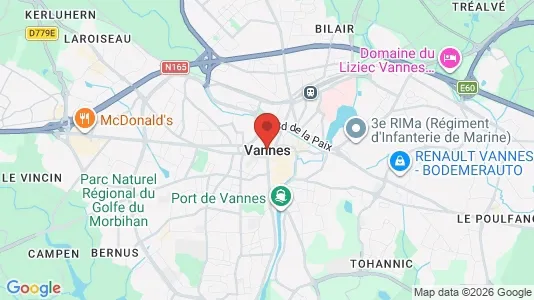 Apartments for rent in Vannes - Photo from Google Street View