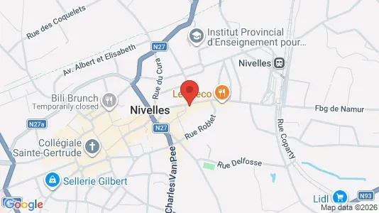 Apartments for rent in Nijvel - Photo from Google Street View