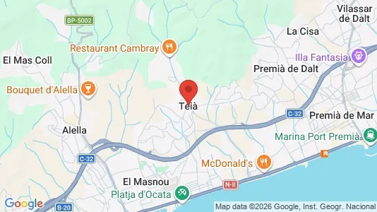 Houses for rent in Teià - Photo from Google Street View