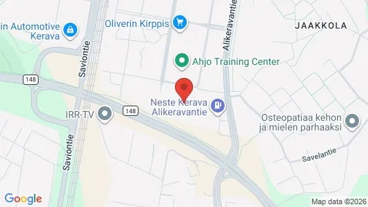 Apartments for rent i Kerava - kort over placeringen