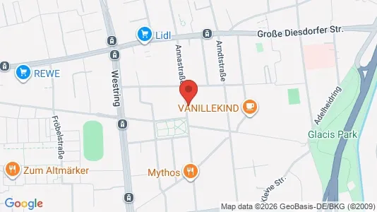 Apartments for rent in Magdeburg - Photo from Google Street View