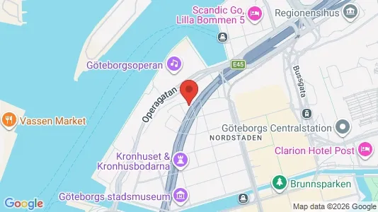Rooms for rent in Gothenburg City Centre - Photo from Google Street View