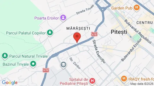 Apartments for rent in Piteşti - Photo from Google Street View