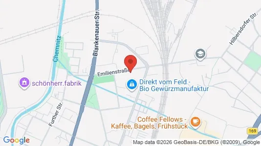 Apartments for rent in Chemnitz - Photo from Google Street View