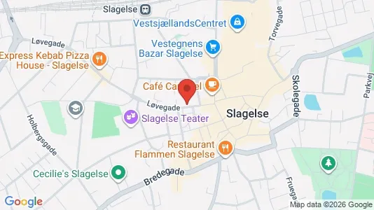 Apartments for rent i Slagelse - kort over placeringen