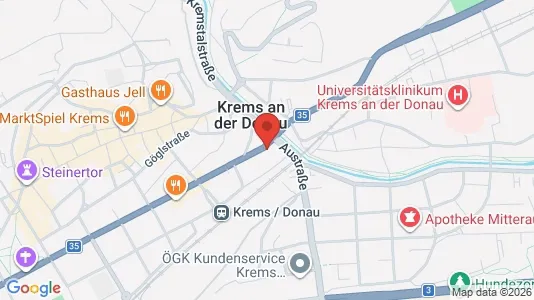 Apartments for rent in Krems an der Donau - Photo from Google Street View