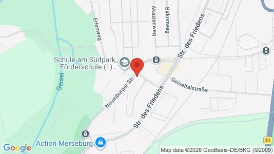 Apartments for rent i Saalekreis - kort over placeringen