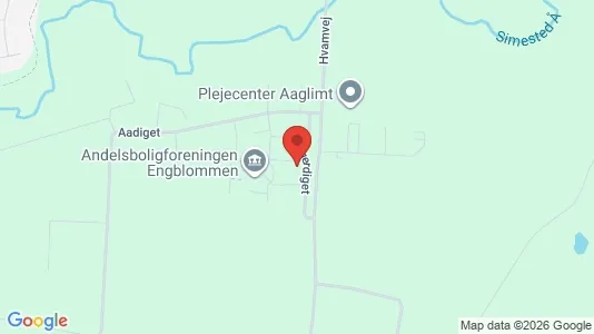 Apartments for rent i Aalestrup - kort over placeringen