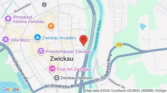 Apartments for rent in Zwickau - Photo from Google Street View