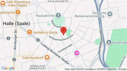 Apartments for rent in Halle (Saale) - Photo from Google Street View