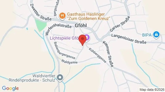 Apartments for rent i Gföhl - kort over placeringen