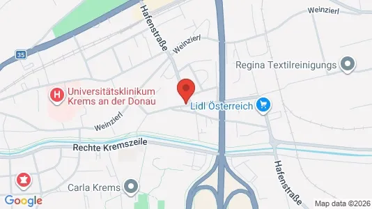 Apartments for rent in Krems an der Donau - Photo from Google Street View