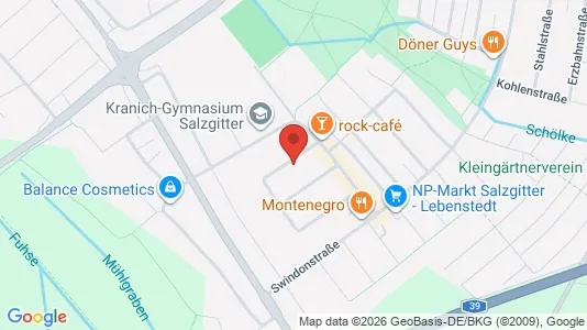 Apartments for rent i Salzgitter - kort over placeringen