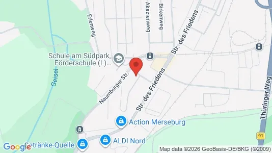 Apartments for rent i Saalekreis - kort over placeringen