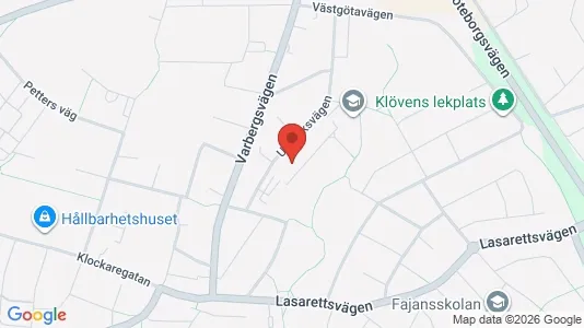 Apartments for rent i Falkenberg - kort over placeringen
