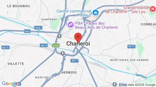 Apartments for rent in Charleroi - Photo from Google Street View