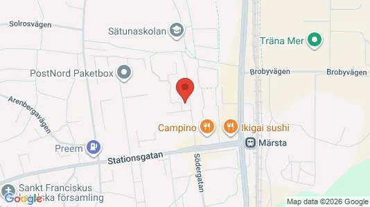 Apartments for rent i Sigtuna - kort over placeringen