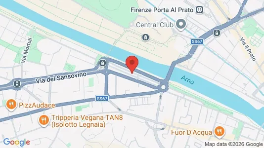 Apartments for rent i Florence - kort over placeringen