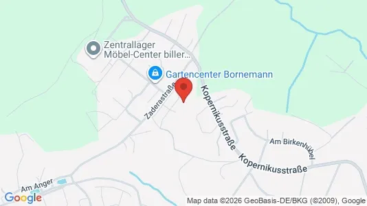Apartments for rent i Vogtlandkreis - kort over placeringen