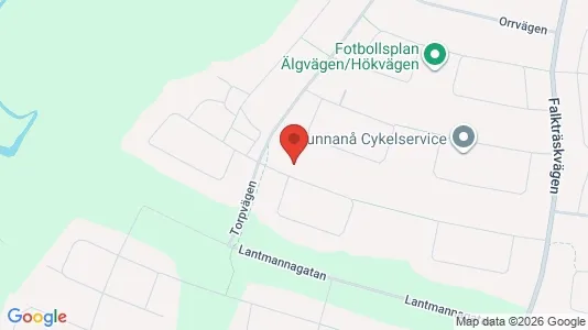 Apartments for rent i Skellefteå - kort over placeringen