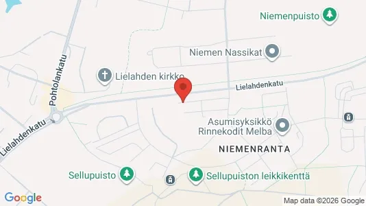 Apartments for rent i Tampere Luoteinen - kort over placeringen