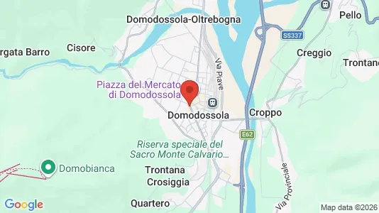 Apartments for rent in Domodossola - Photo from Google Street View