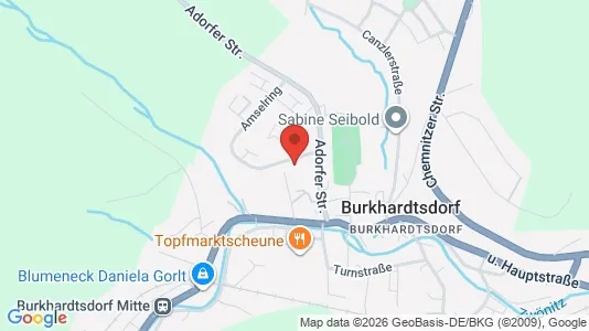 Apartments for rent i Erzgebirgskreis - kort over placeringen