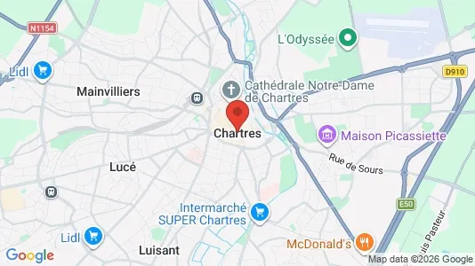 Houses for rent in Chartres - Photo from Google Street View