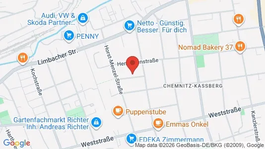 Apartments for rent in Chemnitz - Photo from Google Street View