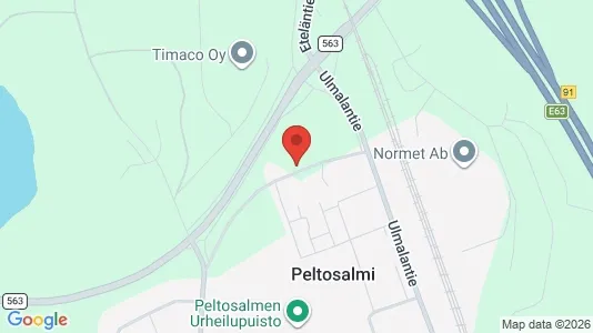 Apartments for rent i Iisalmi - kort over placeringen