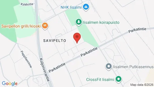 Apartments for rent i Iisalmi - kort over placeringen