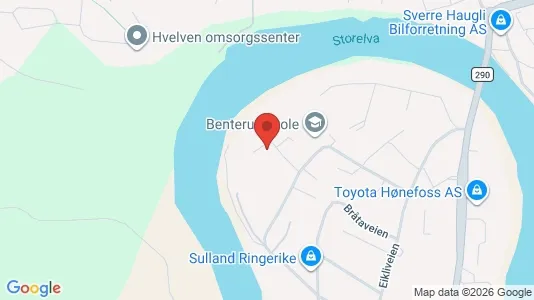 Apartments for rent i Ringerike - kort over placeringen