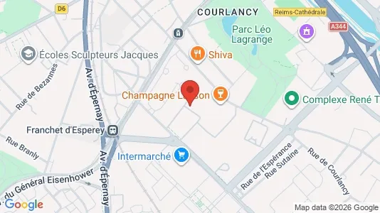 Apartments for rent i Pontoise - kort over placeringen