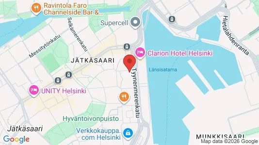 Apartments for rent i Helsinki Eteläinen - kort over placeringen
