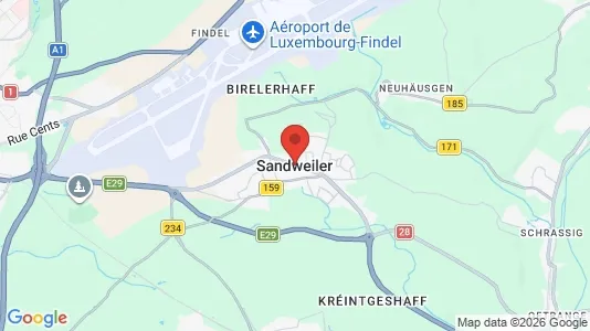 Houses for rent in Sandweiler - Photo from Google Street View