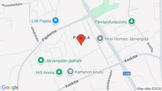 Apartments for rent i Järvenpää - kort over placeringen