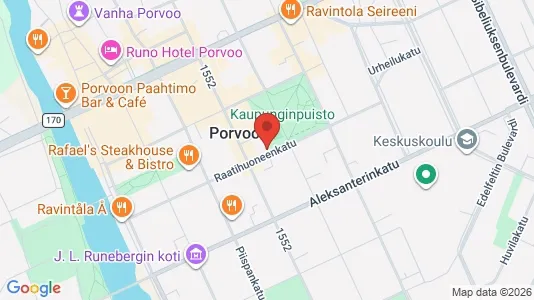 Apartments for rent i Porvoo - kort over placeringen