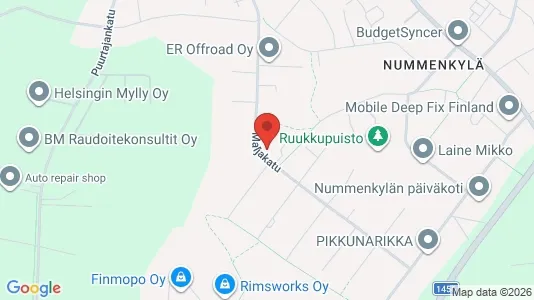 Apartments for rent i Järvenpää - kort over placeringen