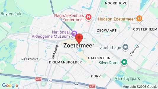 Apartments for rent i Zoetermeer - kort over placeringen
