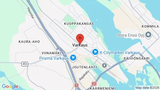 Houses for rent in Varkaus - Photo from Google Street View