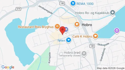 Apartments for rent i Hobro - kort over placeringen